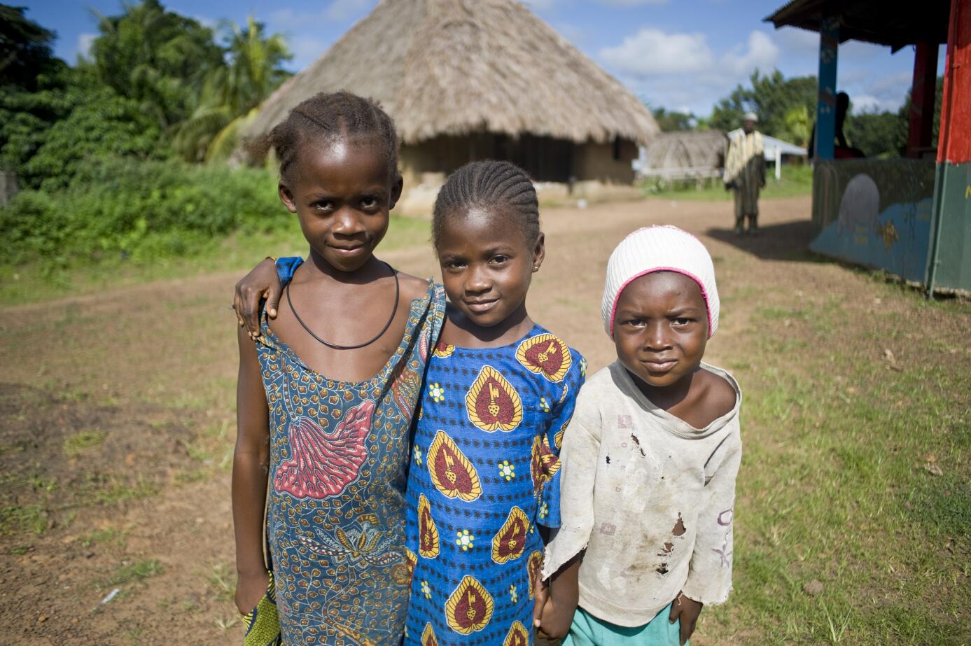 Kinder in Tiwai, Sierra Leone (c) Tourist Board of Sierre Leone